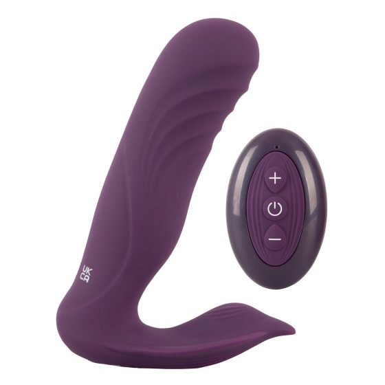 Javida RC - rádiový, 2-funkční vibrátor na klitoris (fialový)
