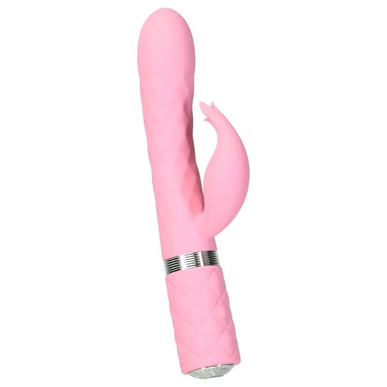 Pillow Talk Lively - vibrační stimulátor s akumulátorem a raménkem (růžový)