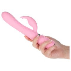   Pillow Talk Lively - vibrační stimulátor s akumulátorem a raménkem (růžový)