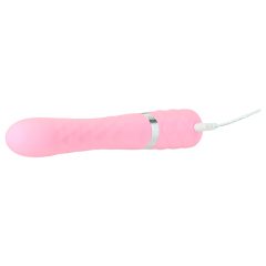   Pillow Talk Lively - vibrační stimulátor s akumulátorem a raménkem (růžový)