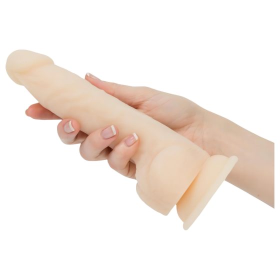 Naked Addiction Thrusting 9 - přírazový vibrátor - přírodní (23 cm)