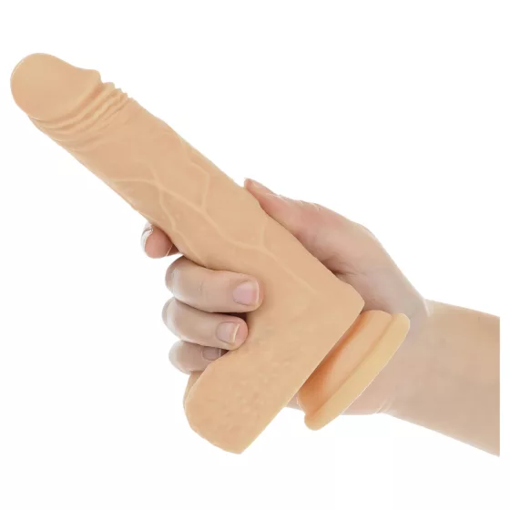 Naked Addiction Thrusting 7,5 - přirážející vibrátor (19 cm, přírodní)