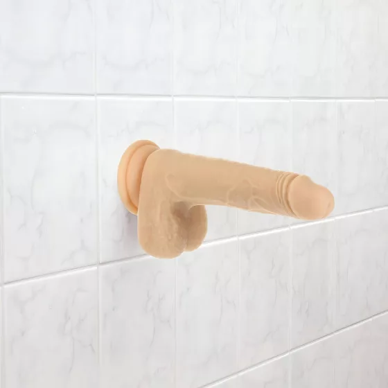 Naked Addiction Thrusting 7,5 - přirážející vibrátor (19 cm, přírodní)