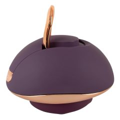   Belou - akumulátorový, rotující, masážní vibrátor na vulvu (fialový)