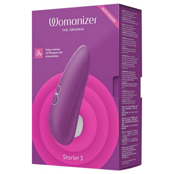 Womanizer Starlet 3 - stimulátor klitorisu s tlakovými vlnami (fialový)
