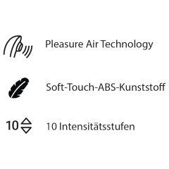   Womanizer Classic 2 - bezdrátový stimulátor klitorisu na vlny vzduchu - červený