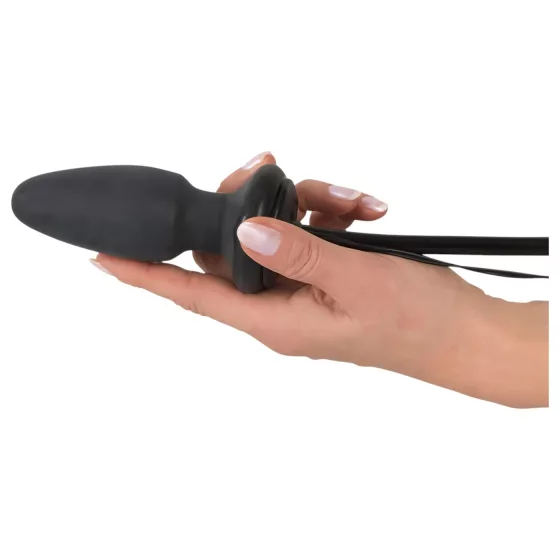 You2Toys Fanny Hill's - nafukovací anální vibrátor (černý)