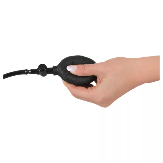 You2Toys Fanny Hill's - nafukovací anální vibrátor (černý)
