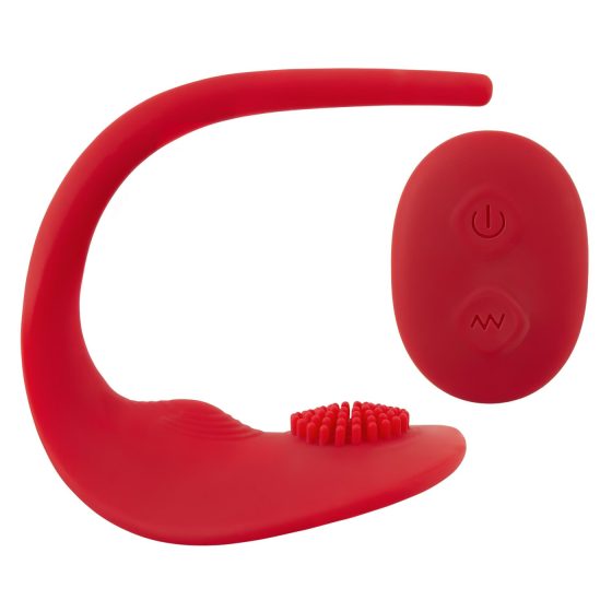 SMILE Slim Panty - akumulátorový, rádiový klitorisový vibrátor (červený)
