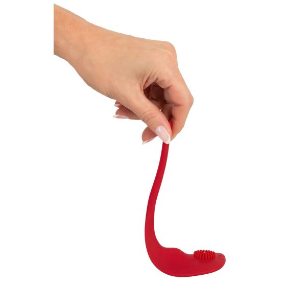 SMILE Slim Panty - akumulátorový, rádiový klitorisový vibrátor (červený)