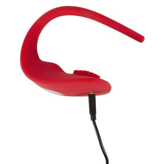 SMILE Slim Panty - akumulátorový, rádiový klitorisový vibrátor (červený)