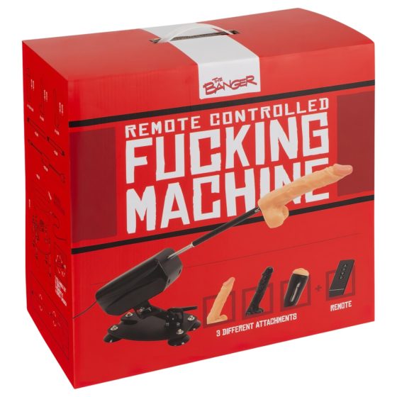 The Banger Sex Machine - sex stroj + 2 dilda a 1 umělá vagína