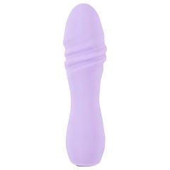   Cuties Mini 3 - akumulátorový, vodotěsný, spirálový vibrátor (fialový)