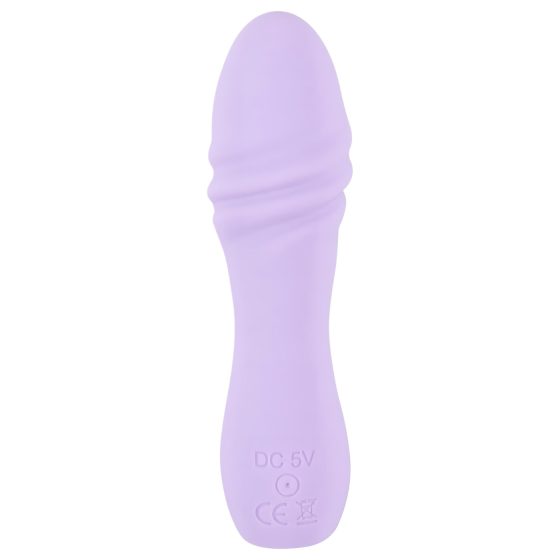Cuties Mini 3 - akumulátorový, vodotěsný, spirálový vibrátor (fialový)