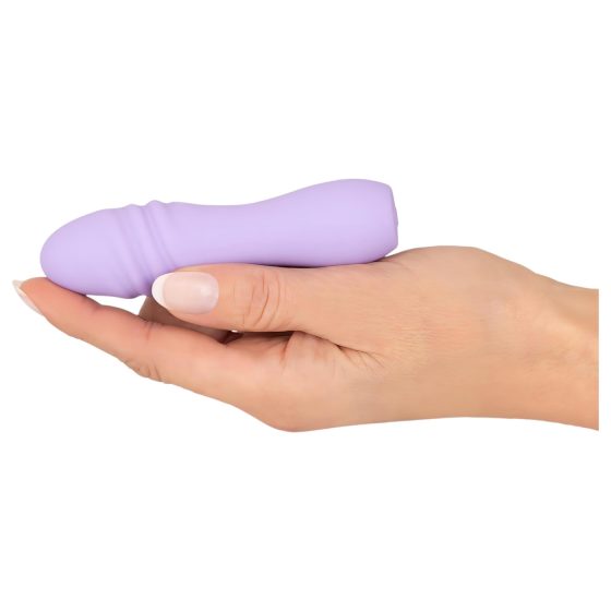Cuties Mini 3 - akumulátorový, vodotěsný, spirálový vibrátor (fialový)