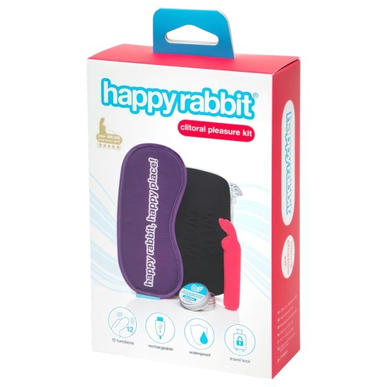 Happyrabbit Clitoral - akumulátorový vibrační set (4 díly)