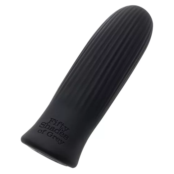 Fifty Shades of Grey - mini vibrátor - vodotěsný - černý