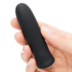   Padesát odstínů šedi Sensation Bullet - dobíjecí vibrátor (černý)