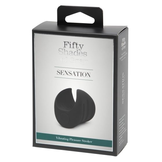 Fifty Shades of Grey - Sensation - masturbátor na penis - vibrační - černý
