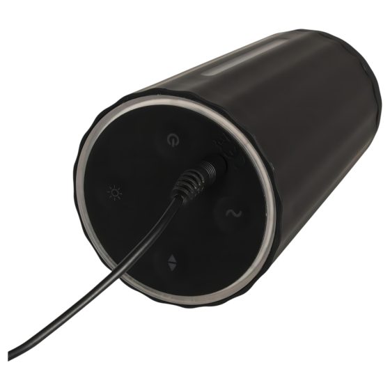 Rebel - masturbátor s 3 funkcemi - dobíjecí - černý