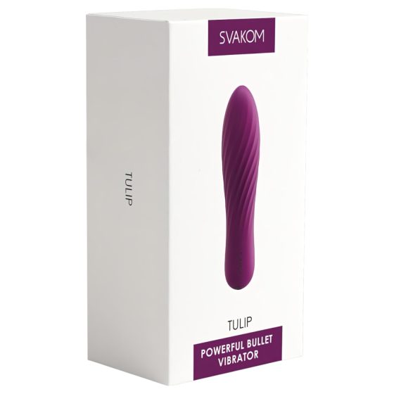 Svakom Tulip - nabíjecí mini vibrátor (fialový)
