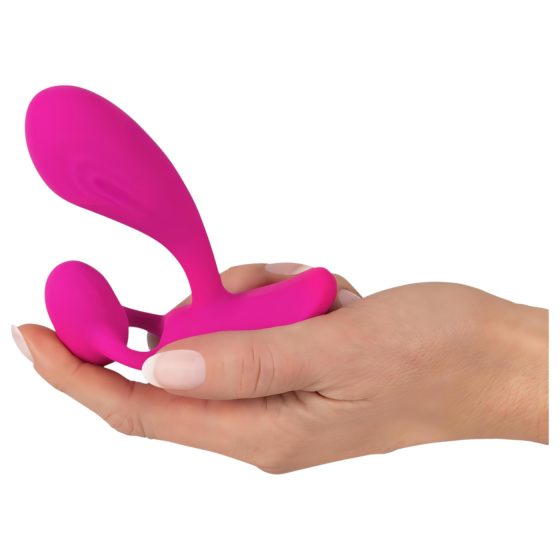 SMILE RC - Nabíjecí, rádiem řízený vibrátor na G-bod (růžový)