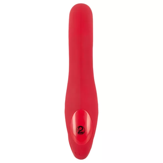 You2Toys - strapless vibrátor s dálkovým ovládáním - červený