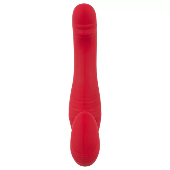 You2Toys - strapless vibrátor s dálkovým ovládáním - červený
