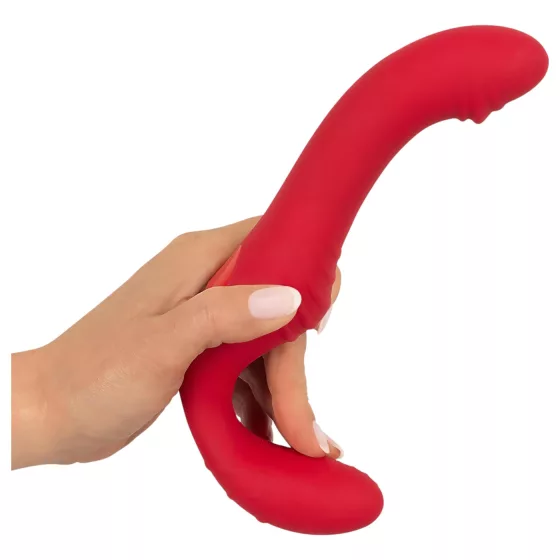 You2Toys - strapless vibrátor s dálkovým ovládáním - červený
