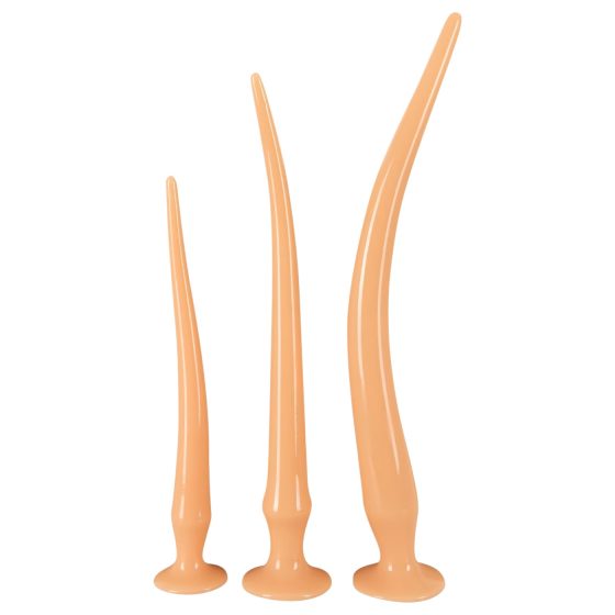 You2Toys - extra dlouhá sada análních kolíků (3 kusy) - tělová barva