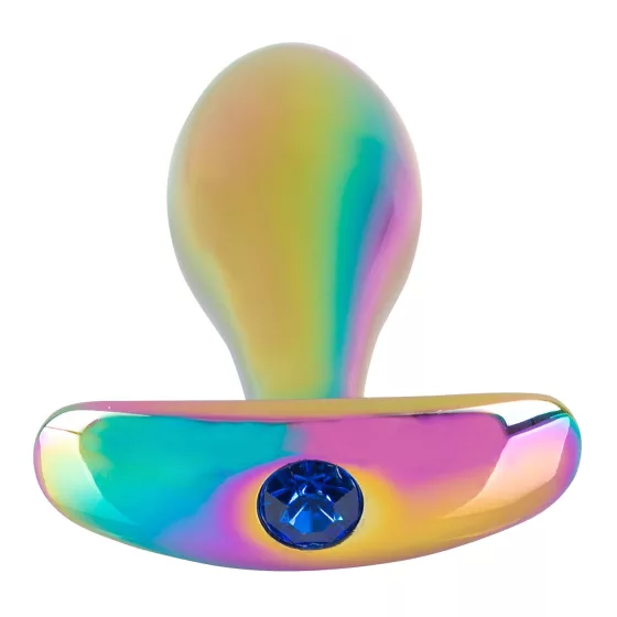 ANOS Metal Rainbow - kovový anální plug set (2dílný)