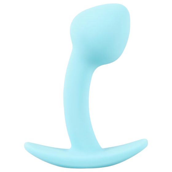 Cuties Mini Anální Kolík - silikonový anální plug - modrý (2,6 cm)