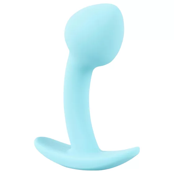 Cuties Mini Butt Plug - silikonový anální kolík (modrý, 2,6 cm)