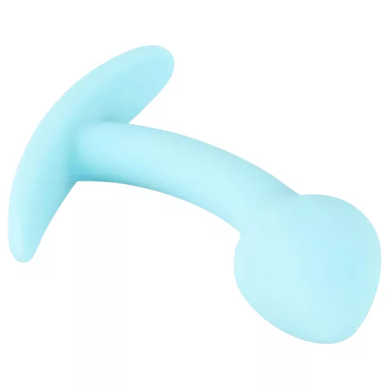 Cuties Mini Butt Plug - silikonový anální kolík (modrý, 2,6 cm)