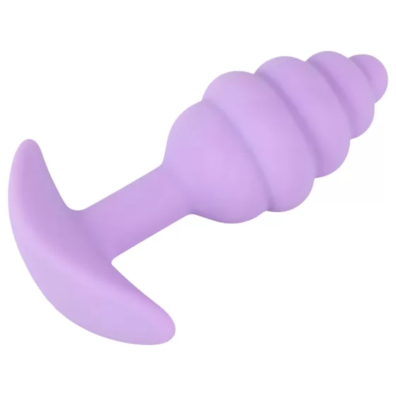 Cuties Mini Butt Plug - silikonový anální kolík (fialový, 2,8 cm)