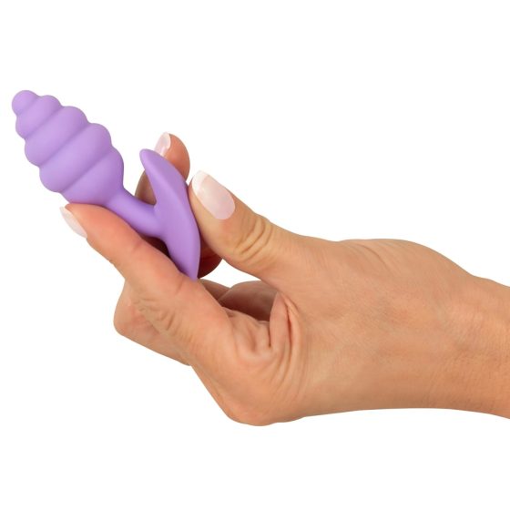 Cuties Mini Anální Kolík - silikonový anální kolík - fialový (2,8 cm)