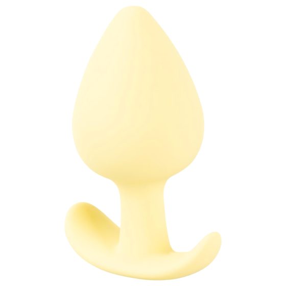 Cuties Mini Anální Kolík - silikonový anální plug - žlutý (3,1 cm)