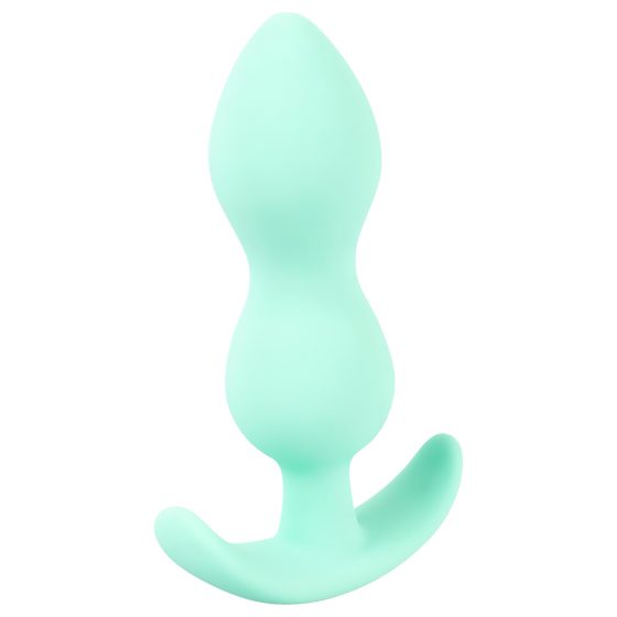 Cuties Mini Růžek - silikonový anální kolík - máta (2,3 cm)