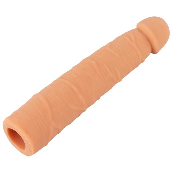 Nature Skin - prodlužující a zesilující návlek na penis (24 cm)
