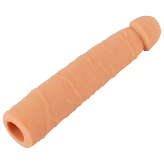 Nature Skin - návlek na penis prodlužovací zhušťovací 24 cm