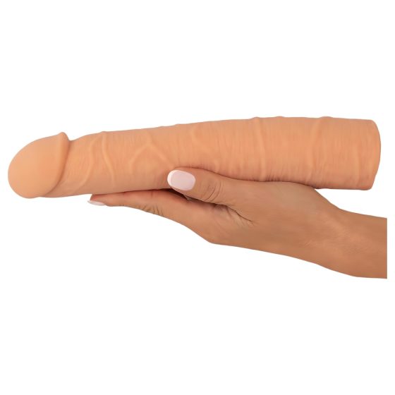 Nature Skin - prodlužující a zesilující návlek na penis (24 cm)
