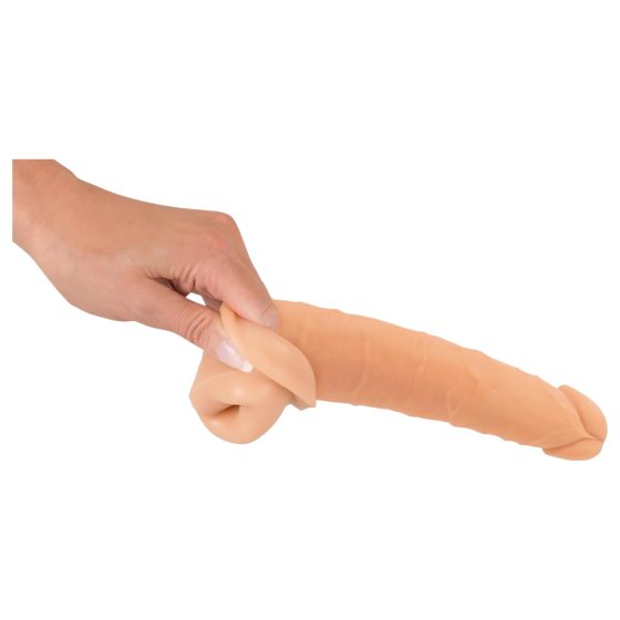Nature Skin - prodlužující a zesilující návlek na penis (24 cm)