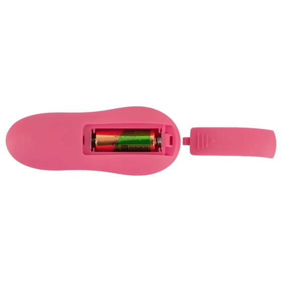 SMILE - vibrační vajíčko na dálkové ovládání - akumulátor - růžové