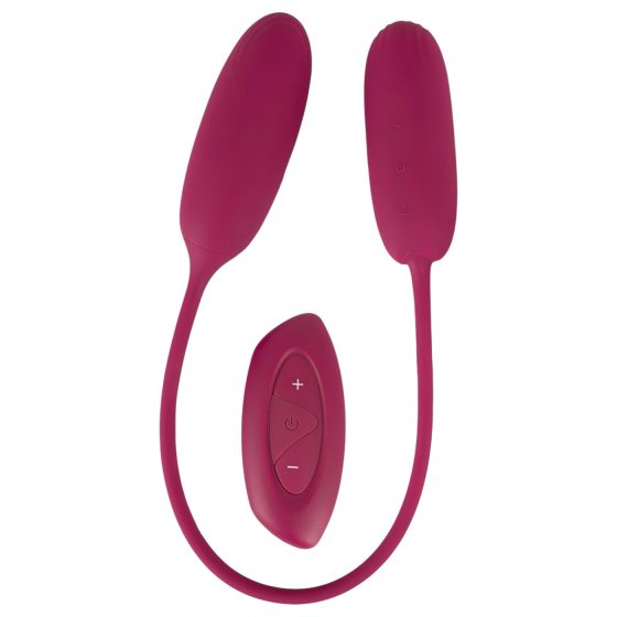 Smile Love Egg Duo - vibrační vajíčko (zadek+vagína)
