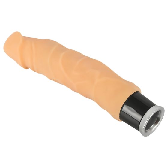 Nature Skin - realistický vibrátor - přírodní (23 cm)