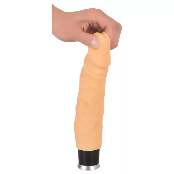 Nature Skin - realistický vibrátor (přírodní, 23 cm)