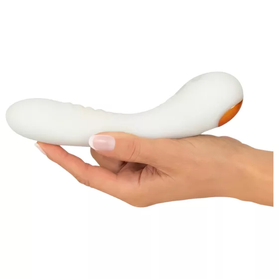 You2Toys - vibrátor na bod G - svítící ve tmě - bílý