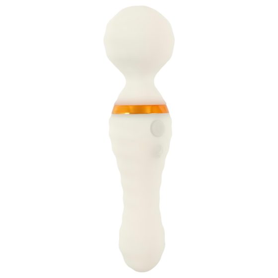 You2Toys Svítící ve tmě - masážní vibrátor (bílý)