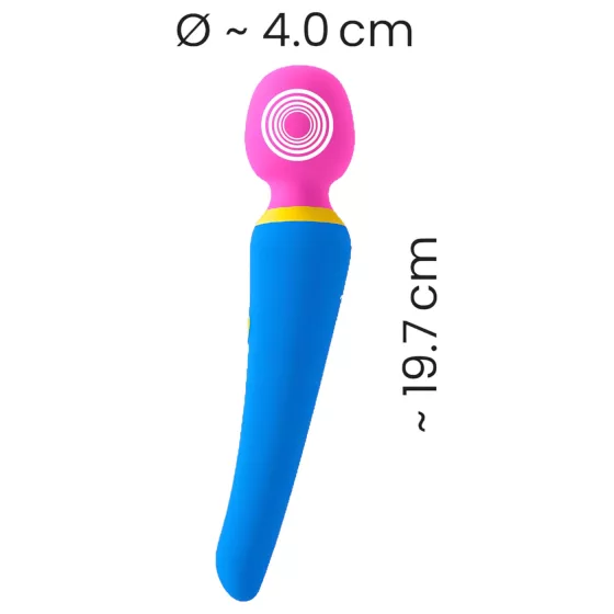 You2Toys - vibrátor masážní vodotěsný akumulátorový - barevný