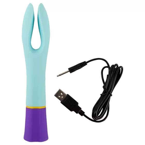 You2Toys - vibrátor akumulátorový voděodolný dvoumotorový - barevný